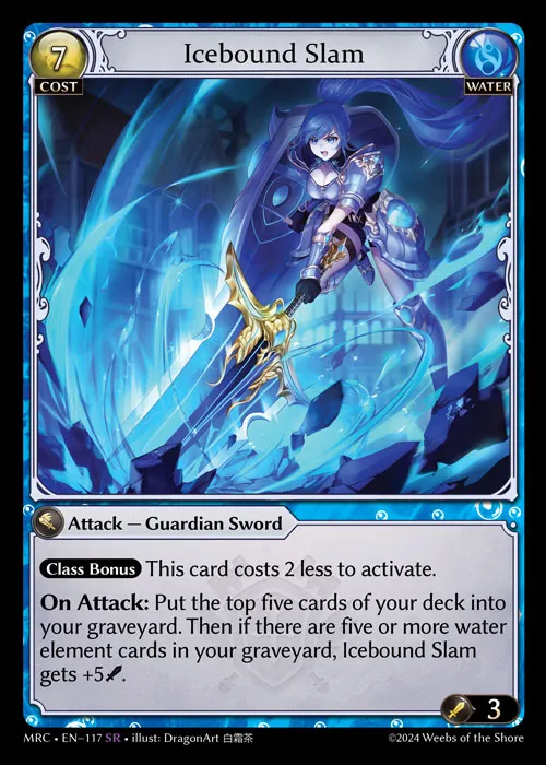 Icebound Slam — Mercurial Heart — Grand Archive TCG