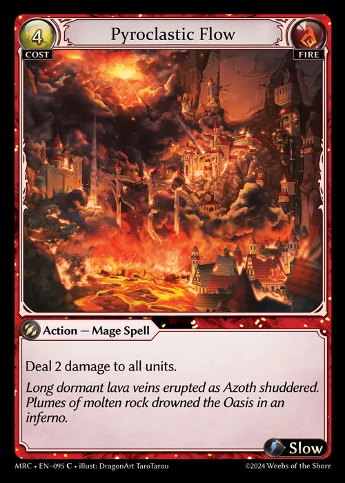 Pyroclastic Flow — Mercurial Heart — Grand Archive