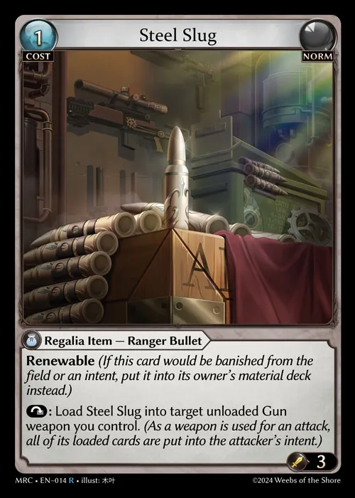 Steel Slug — Mercurial Heart — Grand Archive