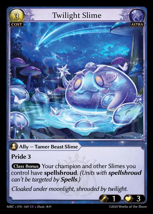 Twilight Slime — Mercurial Heart — Grand Archive