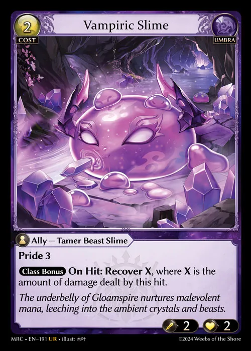 Vampiric Slime — Mercurial Heart — Grand Archive