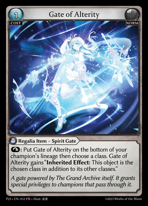 Gate of Alterity — Promotional 2023 — Grand Archive