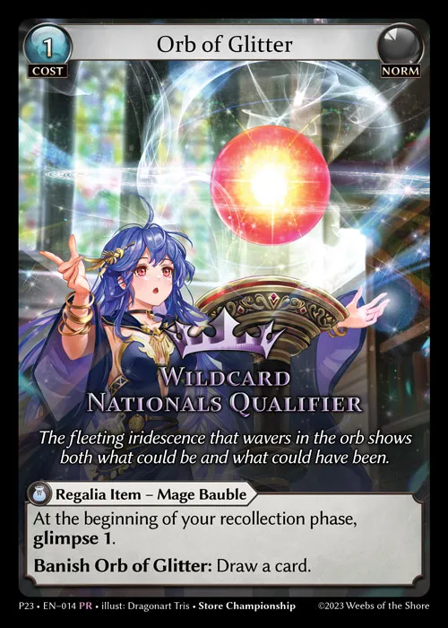 Orb of Glitter — Promotional 2023 — Grand Archive