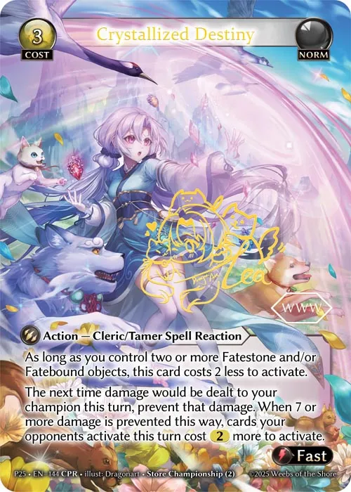 Crystallized Destiny — Promotional 2025 — Grand Archive