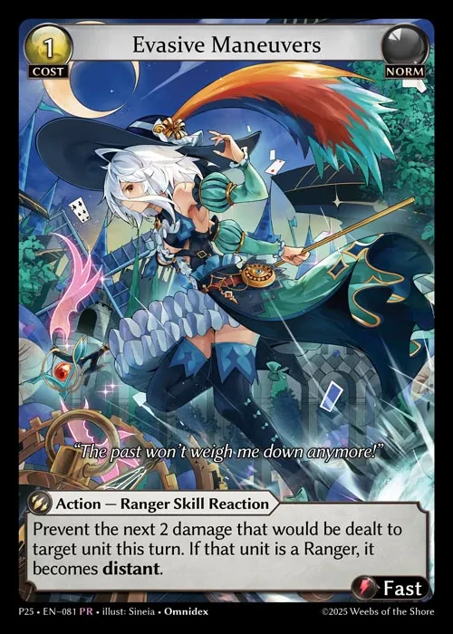 Evasive Maneuvers — Promotional 2025 — Grand Archive