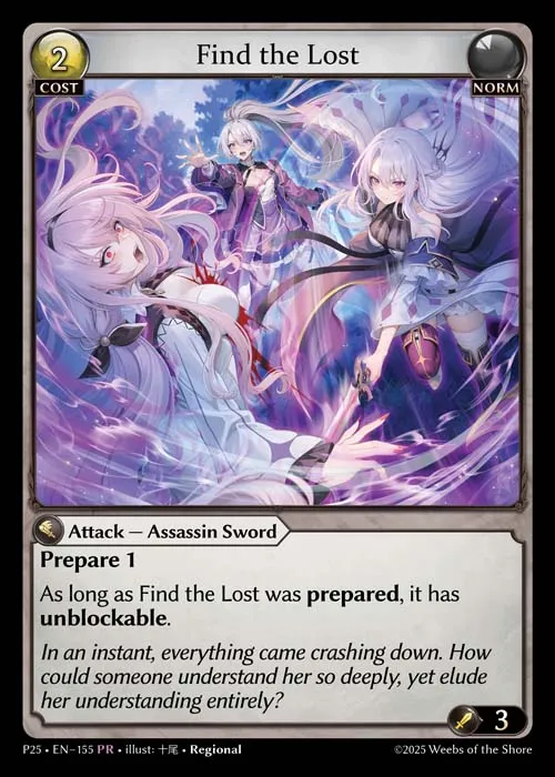 Find the Lost — Promotional 2025 — Grand Archive TCG