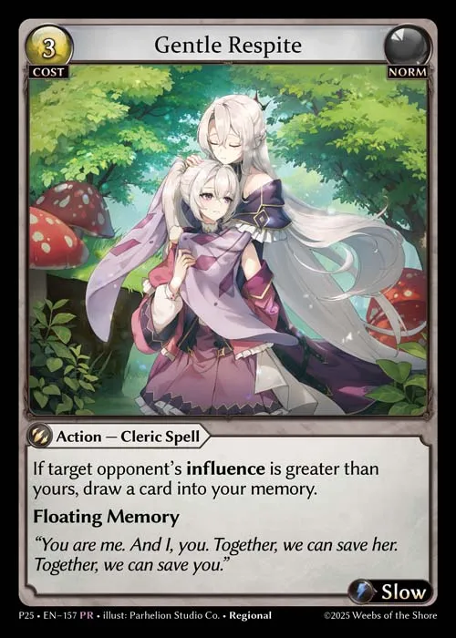 Gentle Respite — Promotional 2025 — Grand Archive TCG