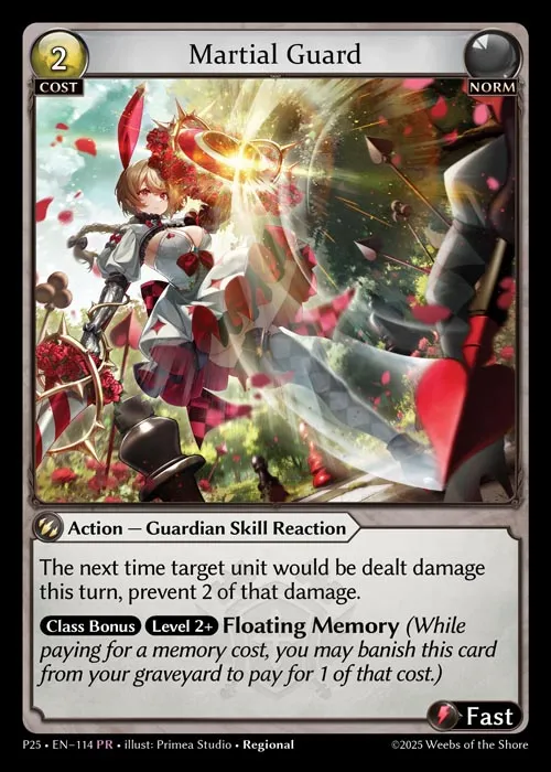 Martial Guard — Promotional 2025 — Grand Archive
