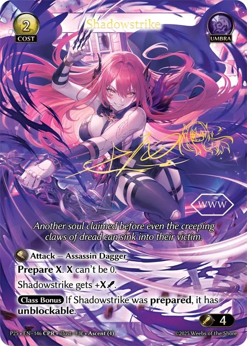 Shadowstrike — Promotional 2025 — Grand Archive TCG