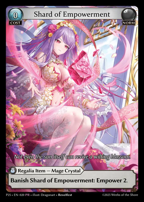 Shard of Empowerment — Promotional 2025 — Grand Archive TCG