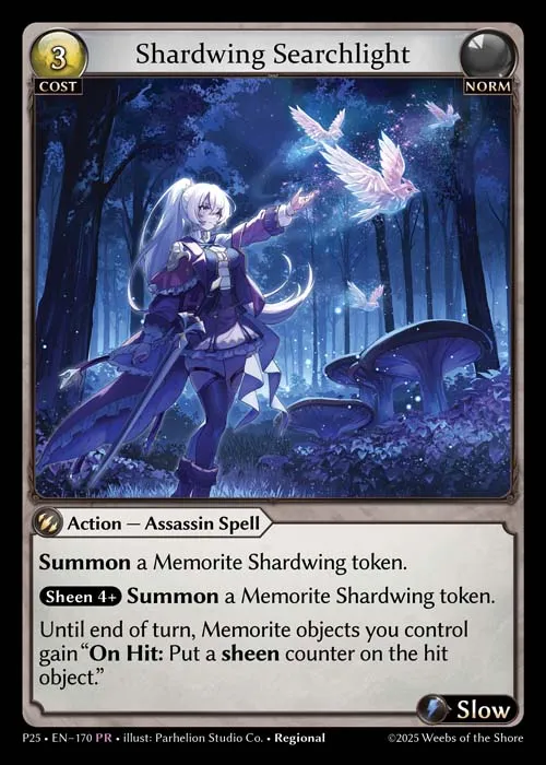 Shardwing Searchlight — Promotional 2025 — Grand Archive TCG