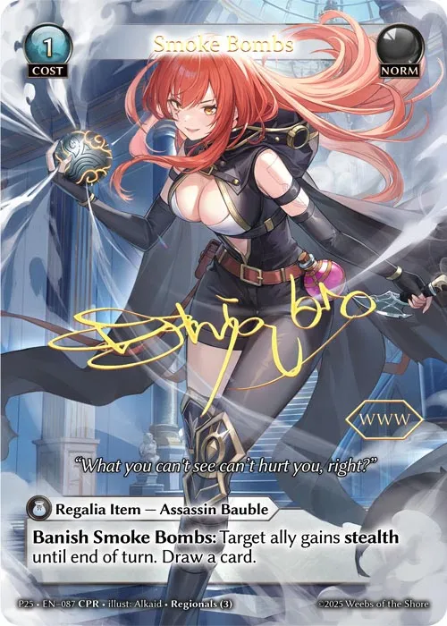 Smoke Bombs from Promotional 2025 - Grand Archive TCG