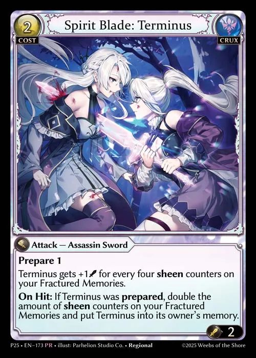 Spirit Blade: Terminus — Promotional 2025 — Grand Archive TCG