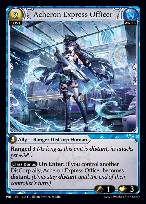 Acheron Express Officer — .asphodel/paradise — Grand Archive