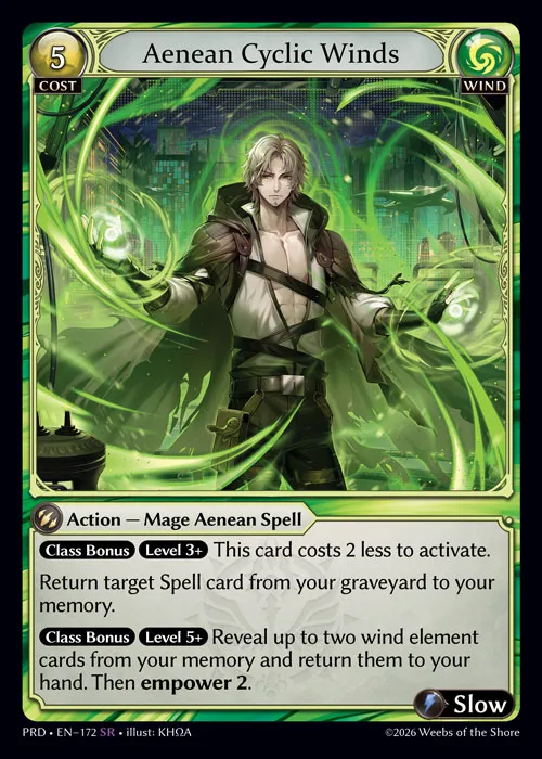 Aenean Cyclic Winds — .asphodel/paradise — Grand Archive
