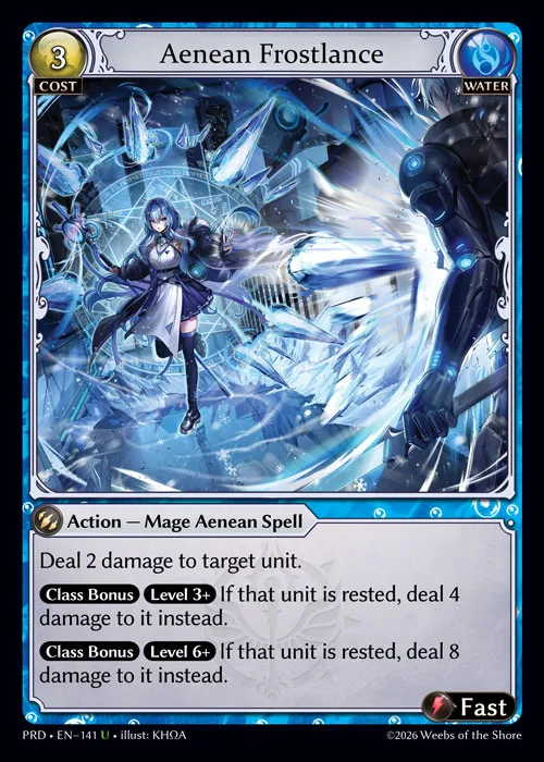 Aenean Frostlance — .asphodel/paradise — Grand Archive