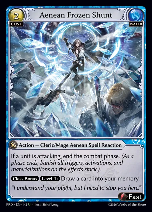 Aenean Frozen Shunt — .asphodel/paradise — Grand Archive