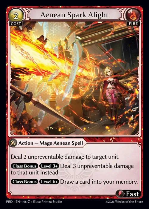 Aenean Spark Alight — .asphodel/paradise — Grand Archive