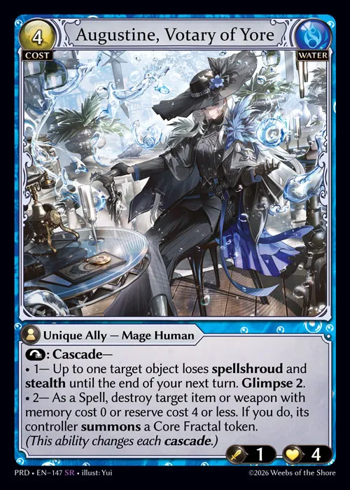 Augustine, Votary of Yore — .asphodel/paradise — Grand Archive TCG