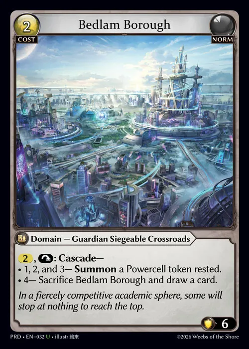 Bedlam Borough — .asphodel/paradise — Grand Archive