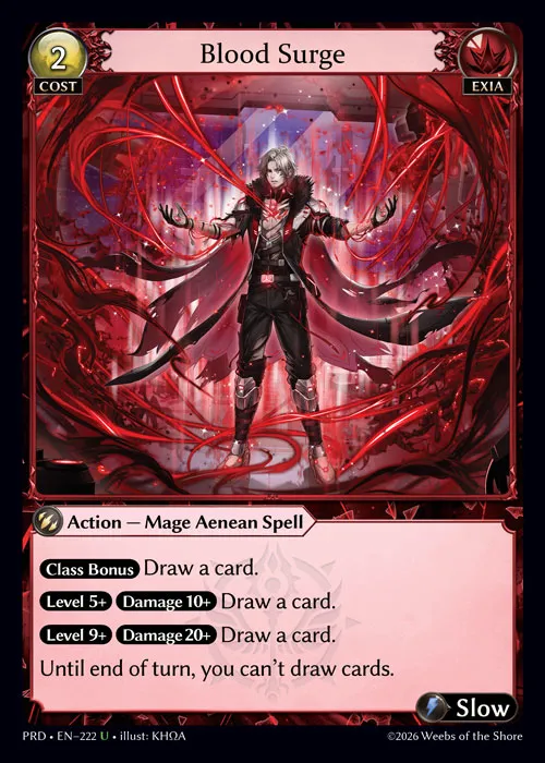 Blood Surge — .asphodel/paradise — Grand Archive