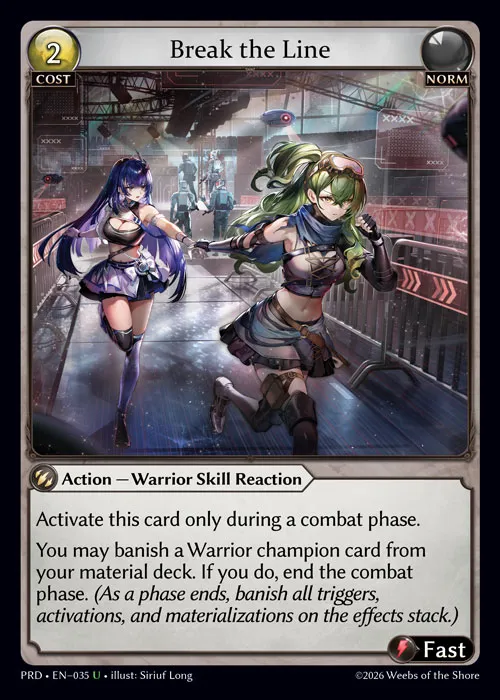Break the Line — .asphodel/paradise — Grand Archive