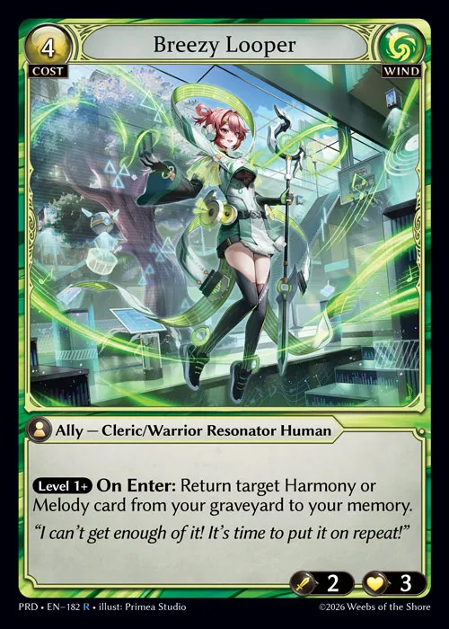 Breezy Looper — .asphodel/paradise — Grand Archive
