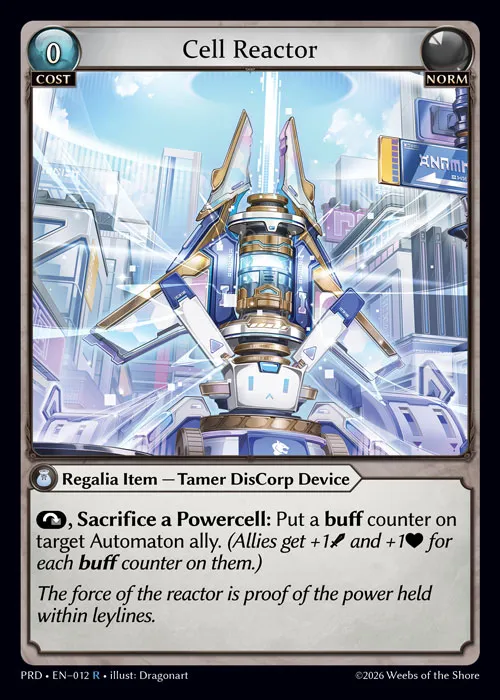 Cell Reactor — .asphodel/paradise — Grand Archive