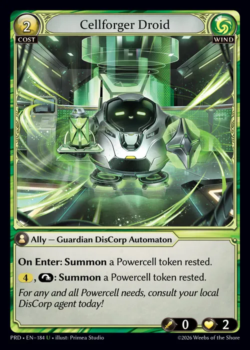 Cellforger Droid — .asphodel/paradise — Grand Archive