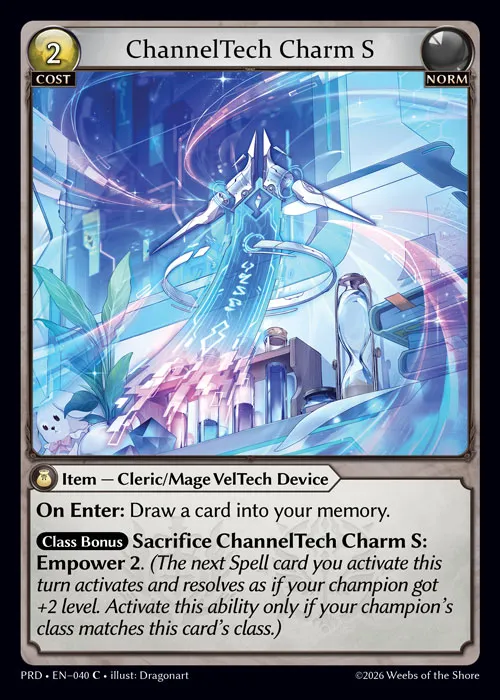 ChannelTech Charm S — .asphodel/paradise — Grand Archive