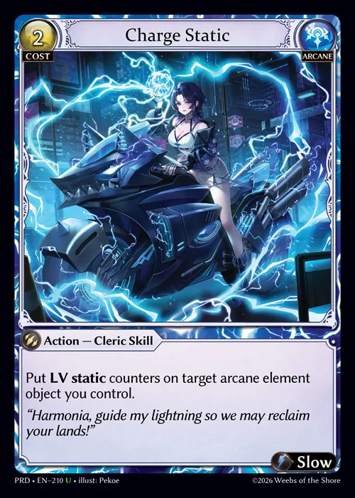 Charge Static — .asphodel/paradise — Grand Archive