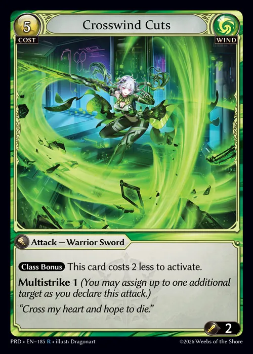 Crosswind Cuts — .asphodel/paradise — Grand Archive