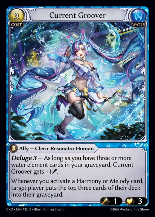Current Groover — .asphodel/paradise — Grand Archive