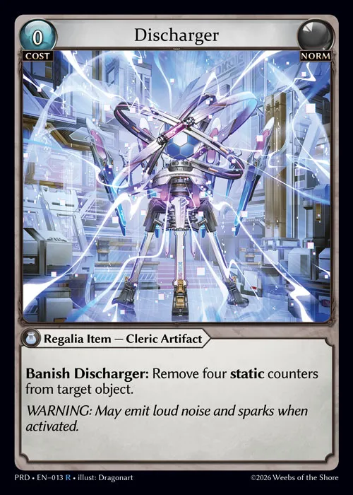 Discharger — .asphodel/paradise — Grand Archive