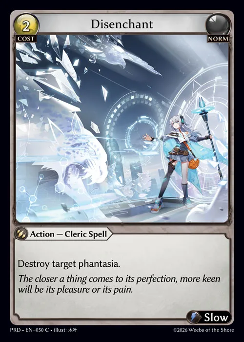 Disenchant — .asphodel/paradise — Grand Archive