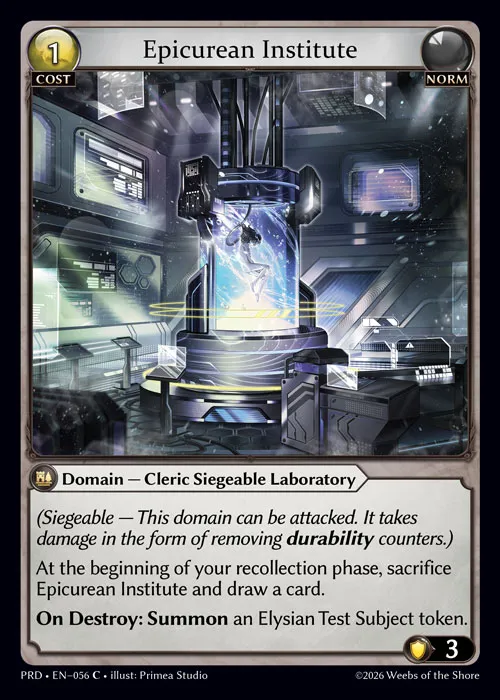 Epicurean Institute — .asphodel/paradise — Grand Archive