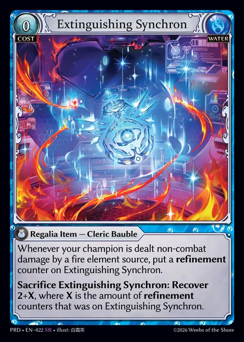 Extinguishing Synchron — .asphodel/paradise — Grand Archive TCG