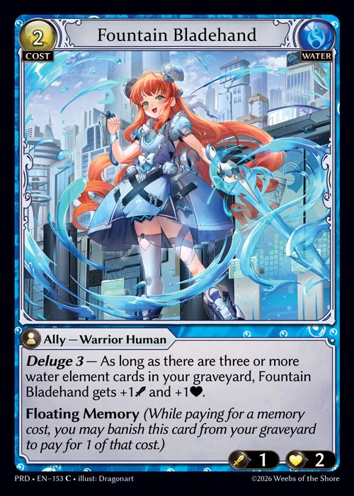 Fountain Bladehand — .asphodel/paradise — Grand Archive