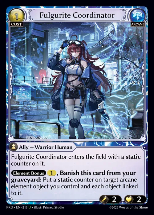 Fulgurite Coordinator — .asphodel/paradise — Grand Archive