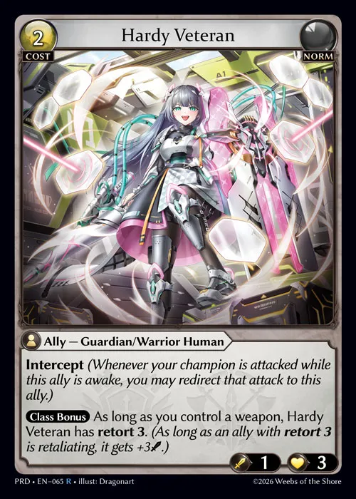 Hardy Veteran — .asphodel/paradise — Grand Archive