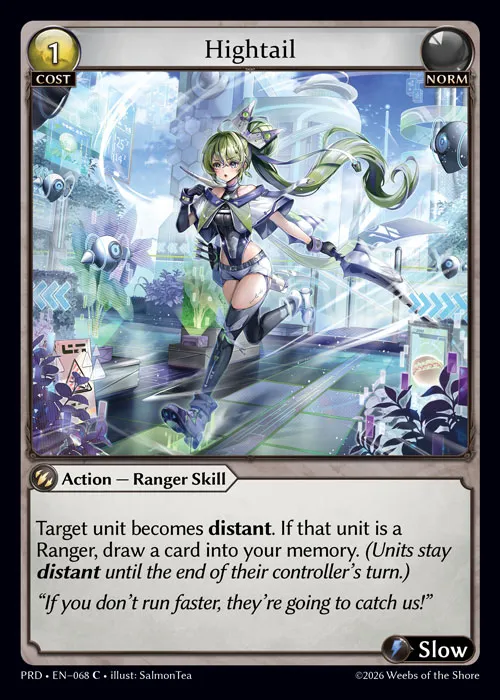 Hightail — .asphodel/paradise — Grand Archive