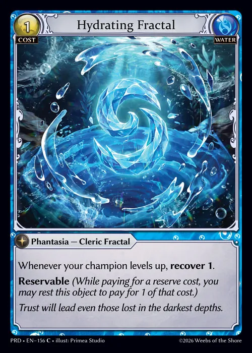 Hydrating Fractal — .asphodel/paradise — Grand Archive