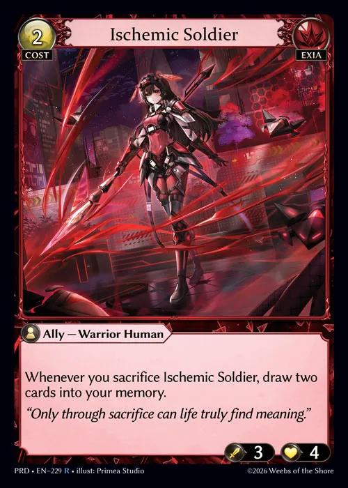 Ischemic Soldier — .asphodel/paradise — Grand Archive
