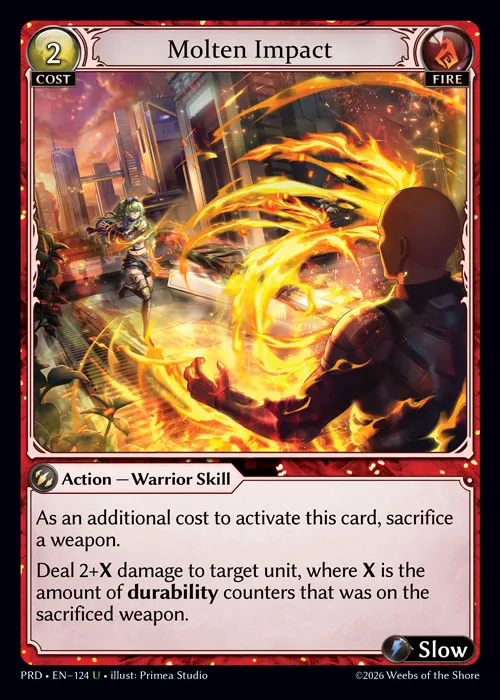 Molten Impact — .asphodel/paradise — Grand Archive