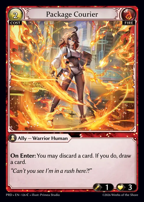 Package Courier — .asphodel/paradise — Grand Archive