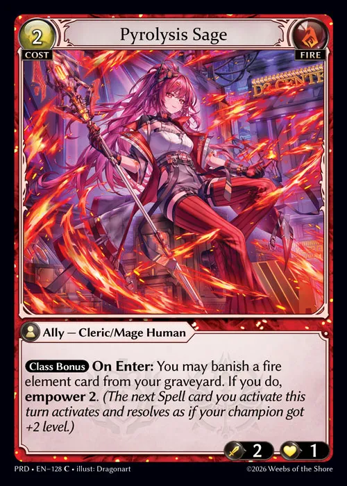 Pyrolysis Sage — .asphodel/paradise — Grand Archive