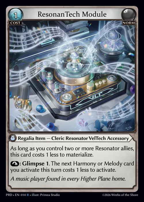 ResonanTech Module — .asphodel/paradise — Grand Archive