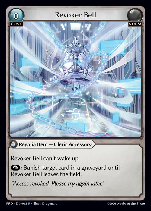 Revoker Bell — .asphodel/paradise — Grand Archive