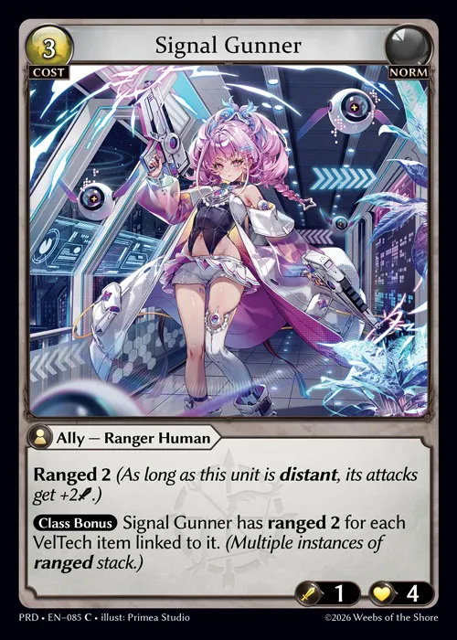 Signal Gunner — .asphodel/paradise — Grand Archive