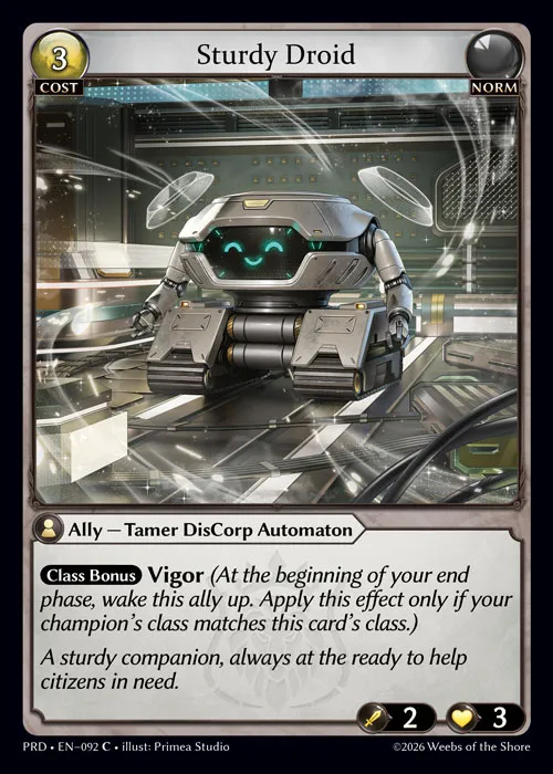 Sturdy Droid — .asphodel/paradise — Grand Archive